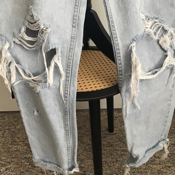 usa 1995 🇺🇸orange tab highest waist vintage levis - Picture 4 of 13